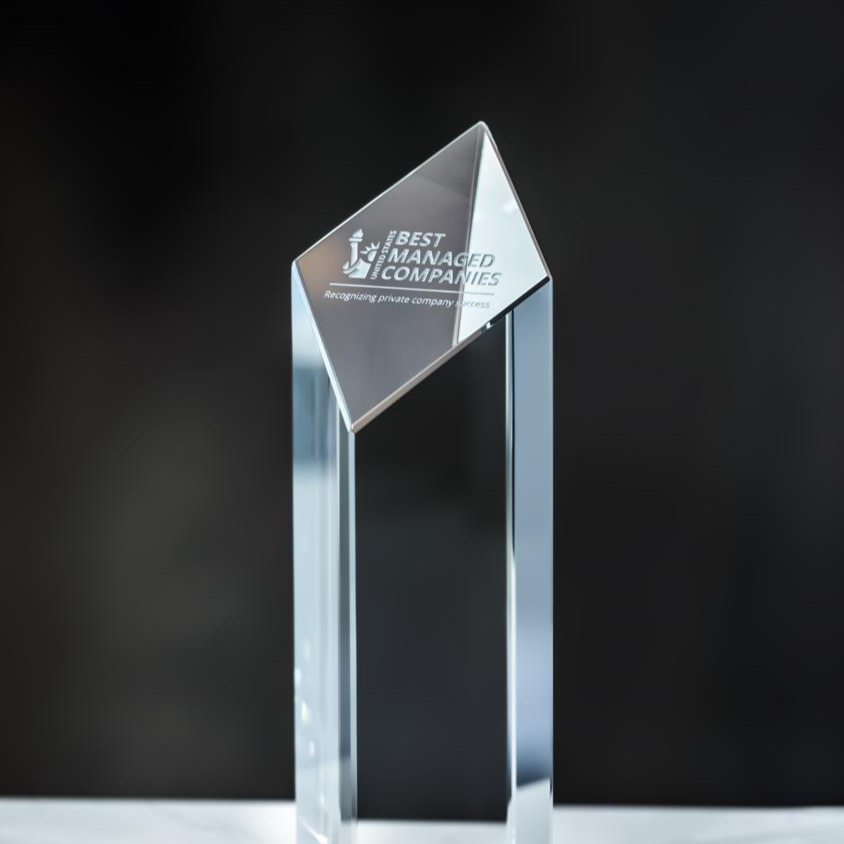 Best Managed Companies Trophy Photo_Square