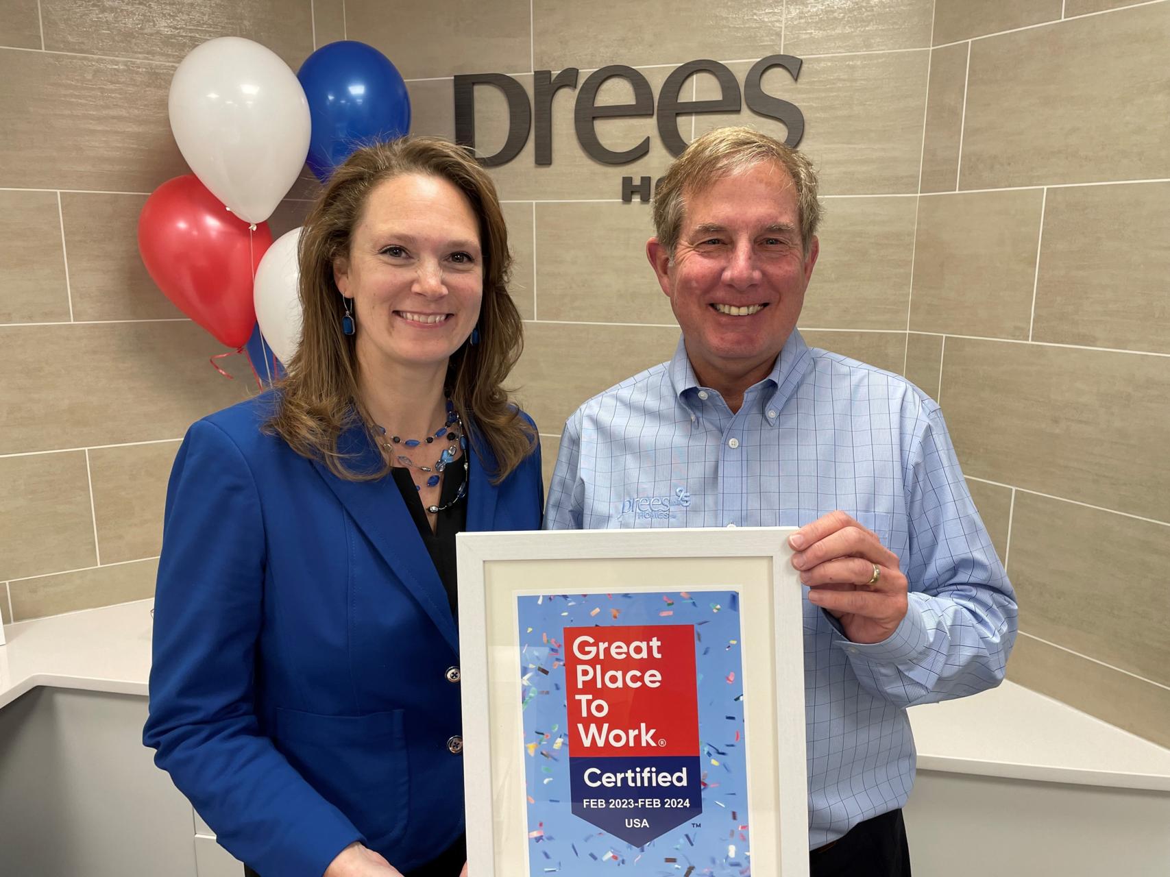 GreatPlaceToWorkAnnouncement_1_Drees